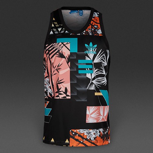 Adidas Originals Mash Up Tank Black for Men